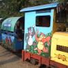 Toy train in the Bokaro zoo